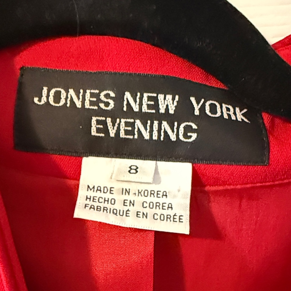 Red Women's Blazer - Picture 6 of 8
